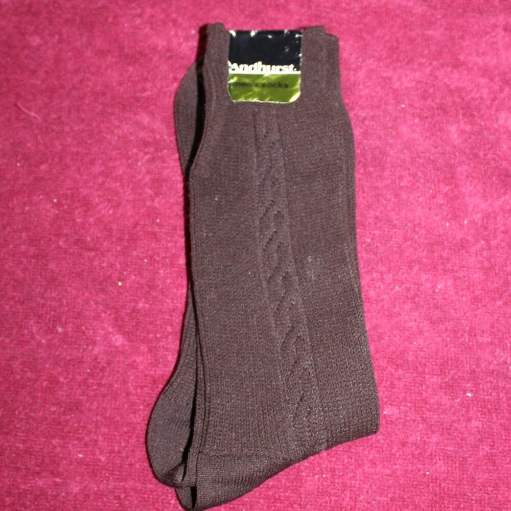 Men's Andhurst Dress Socks - 100% Stretch Nylon